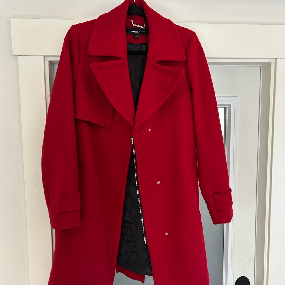 Karl Lagerfeld Vibrant Red Jacket